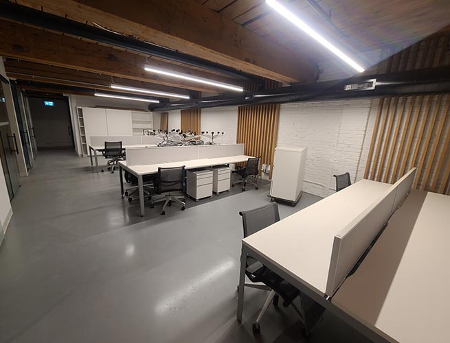 Open-plan home — Metro Vancouver polished concrete project