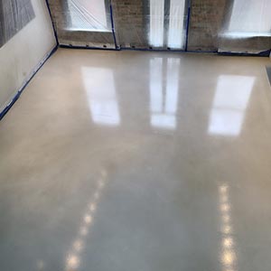 Office fit-out — Metro Vancouver polished concrete project